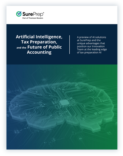 AI tax preparation