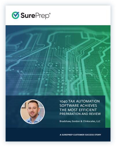 1040 Tax Automation Software Achieves the Most Efficient Preparation and Review - Success Story cover image