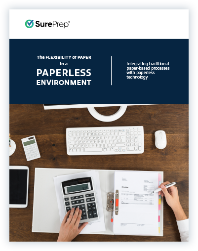 The Flexibility of Paper in a Paperless Environment whitepaper cover image