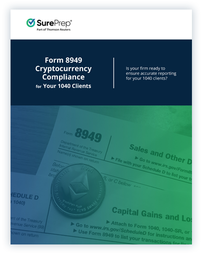 Form 8949 Cryptocurrency Compliance Cover