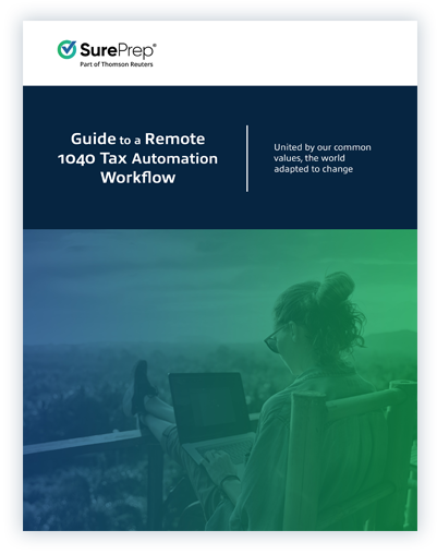 Cover image of Guide to a Remote 1040 Tax Automation Workflow whitepaper