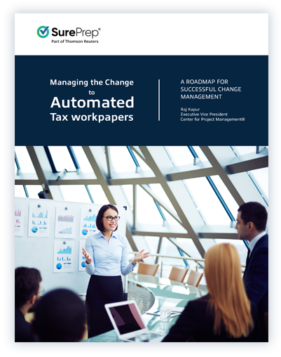 Managing the Change to Automated Tax Workpapers