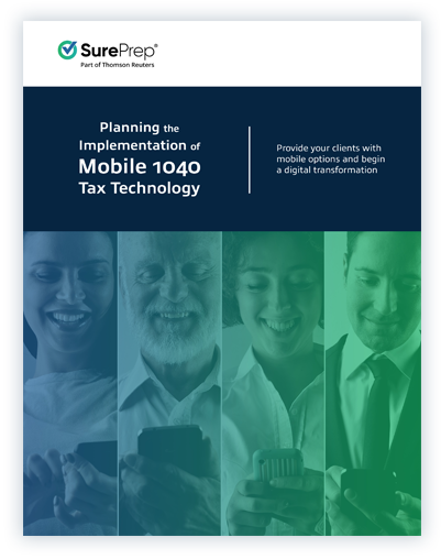 Planning the implementation of mobile 1040 tax technology - cover image