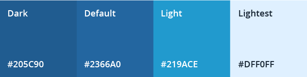 Secondary UI Color Palette for SurePrep