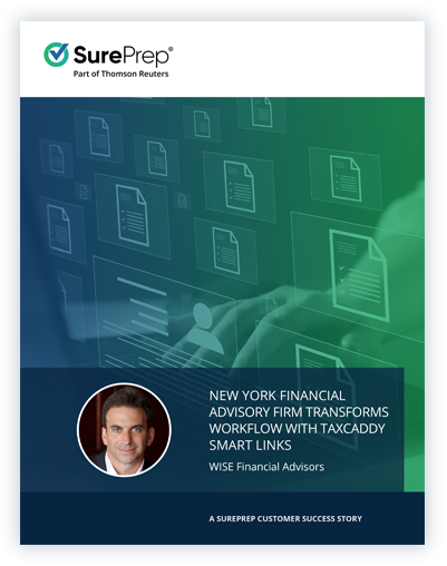 Success Story: New York financial advisory firm transforms workflow with TaxCaddy Smart Links