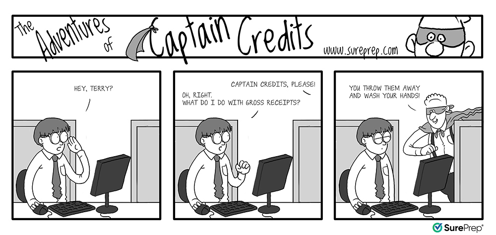 Captain Credits: Gross Receipts