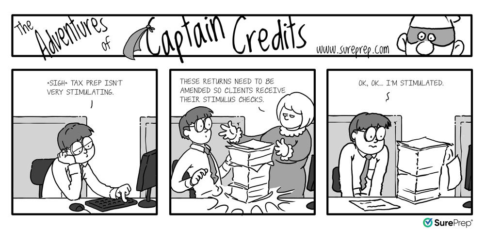 Captain Credits: Stimulus Checks