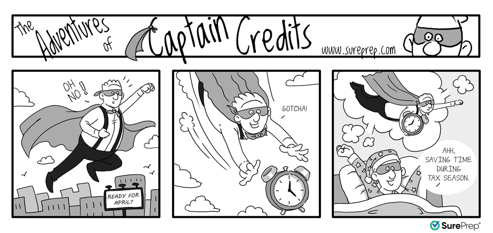 Captain Credits - Saving Time