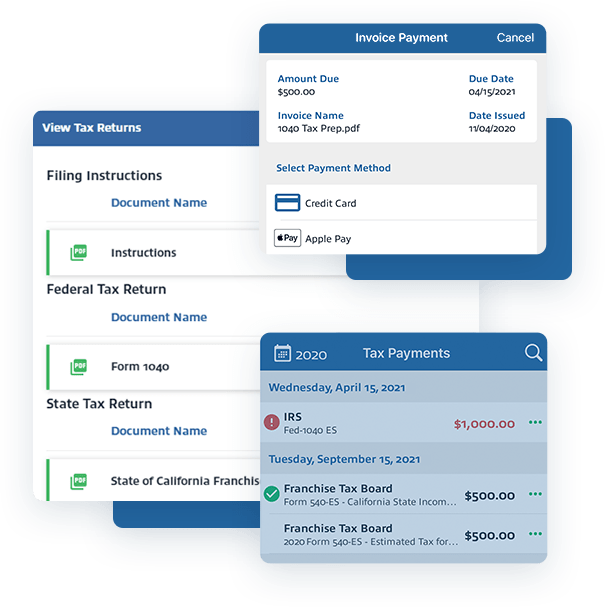 Deliver - TaxCaddy Options